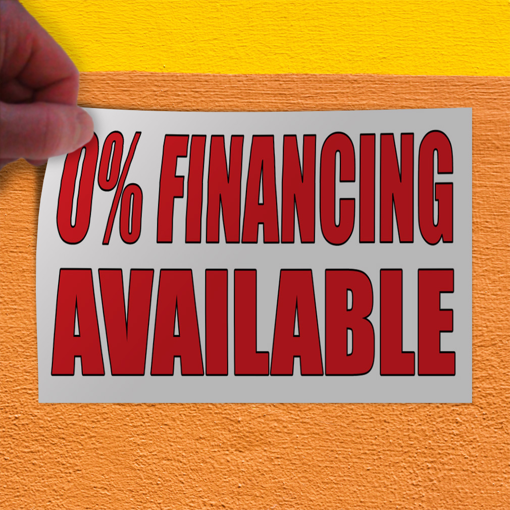 Decal Stickers 0 Financing Available Auto Body Shop Car Vinyl Store Sign Label eBay