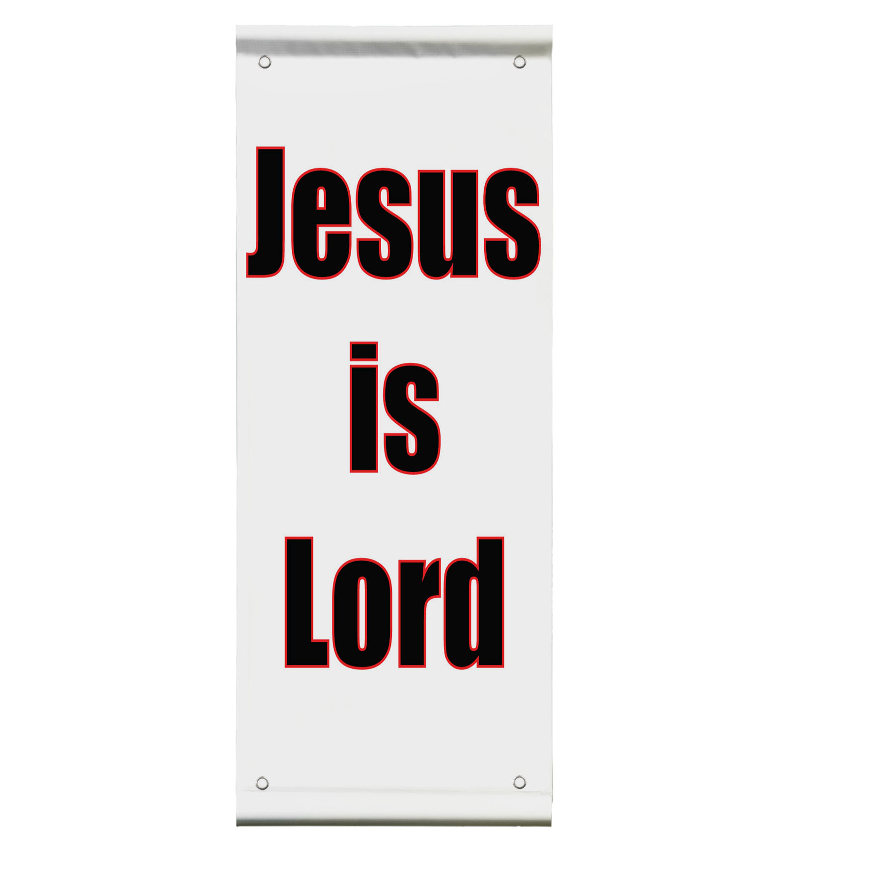 Jesus Is Lord Double Sided Vertical Pole Banner Sign eBay