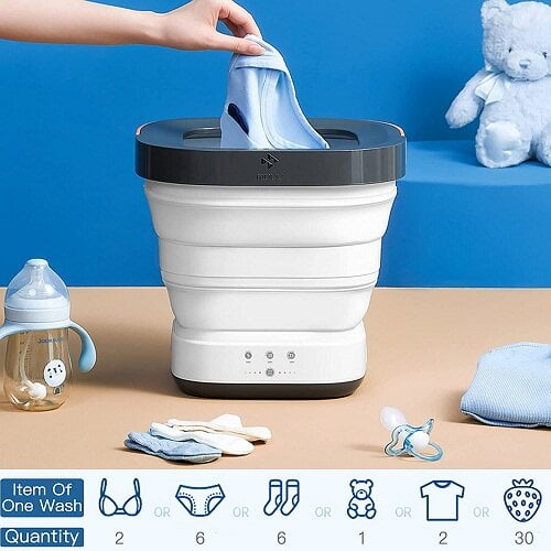 Portable Mini Washing Machine to the bye on Amazon & Aliexpress Smart