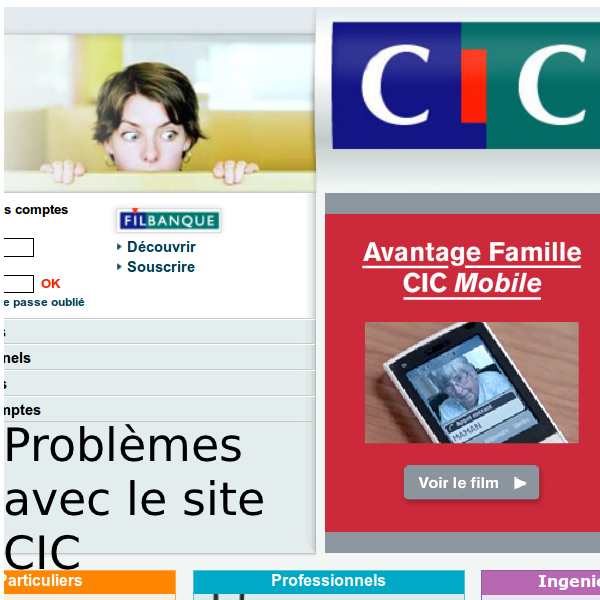 Banque CIC Accéder à mon compte en ligne par FILBANQUE