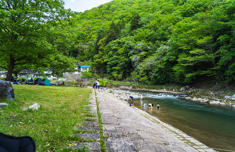 【激安】道の駅ちくさ裏で千種川沿いBBQ＆キャンプ！ 播州鬼散歩