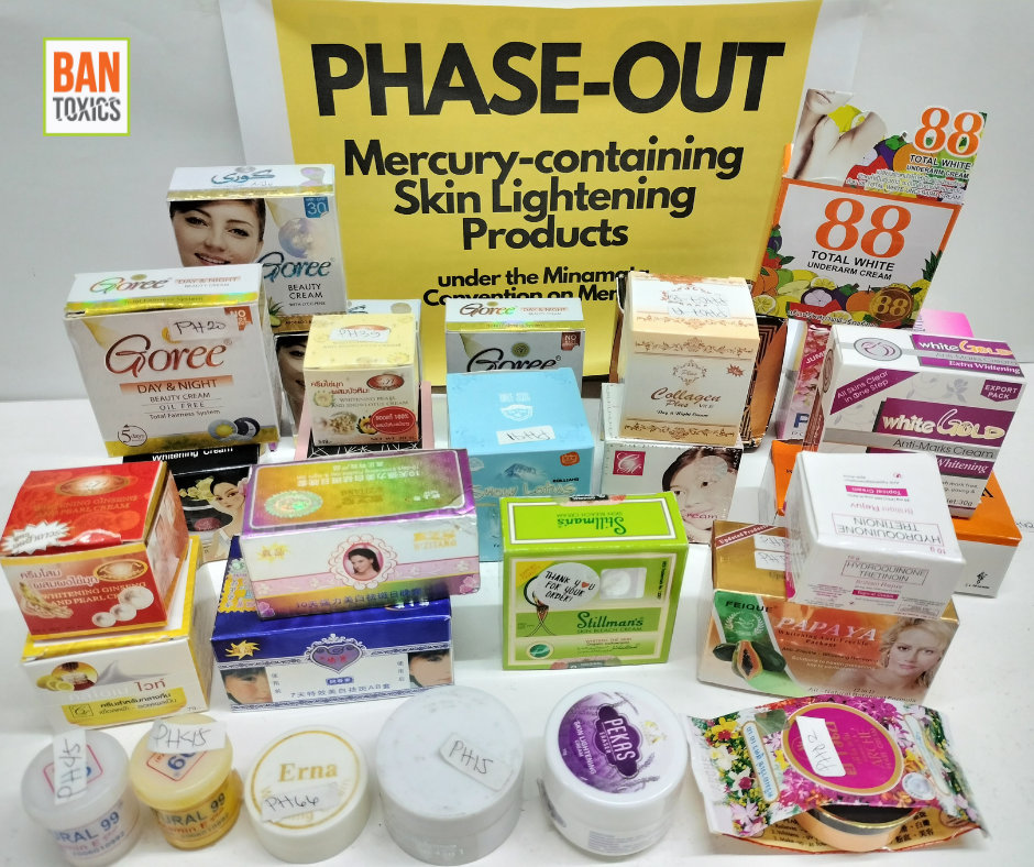 PhaseOut Mercury containing Skin Lightening Products, says BAN Toxics