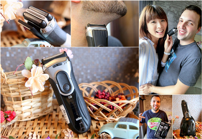 【3C】溫和刮鬍不留鬍渣，超強的全自動清潔充電系統的德國百靈BRAUN新S3電鬍刀♥享受幫老公刮鬍樂趣