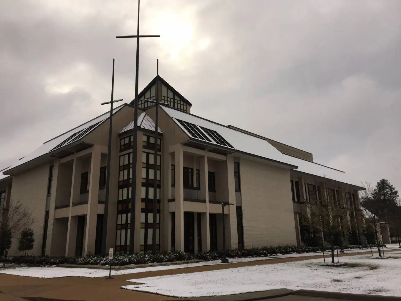 PHOTO GALLERY Louisiana Baptist churches enjoy rare snow day Baptist