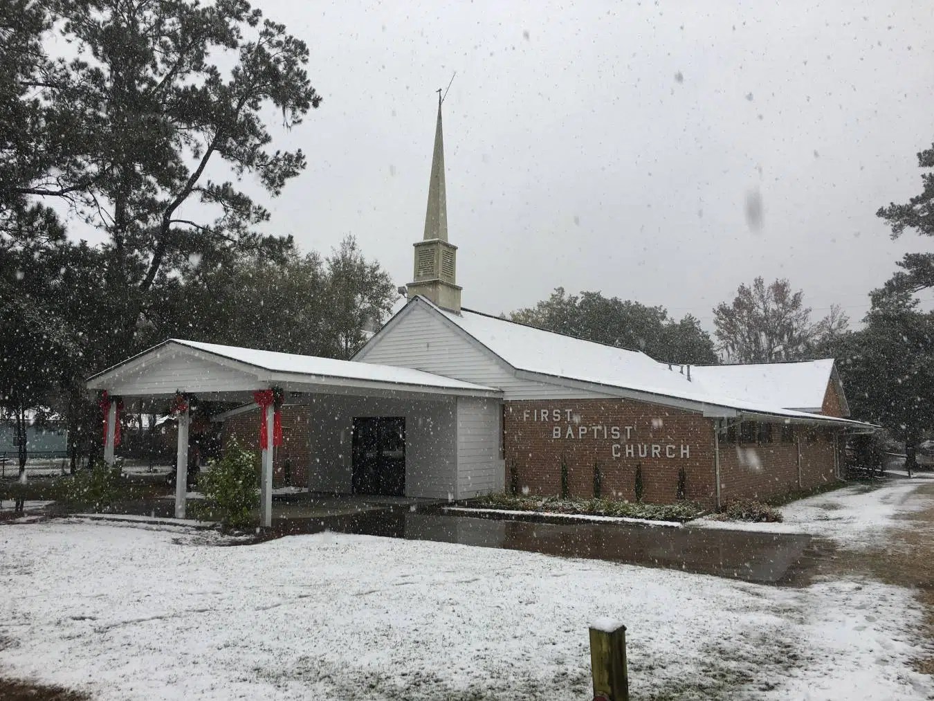 PHOTO GALLERY Louisiana Baptist churches enjoy rare snow day Baptist