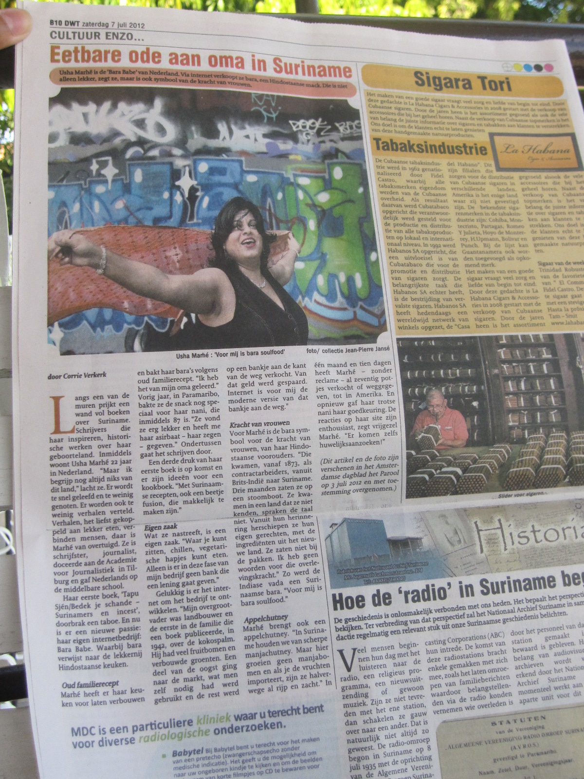 Artikel Uit Het Parool Ook In Dagblad De Ware Tijd | Bara Babe :::