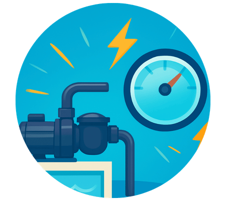 How much electricity does a pool pump use in South Africa?