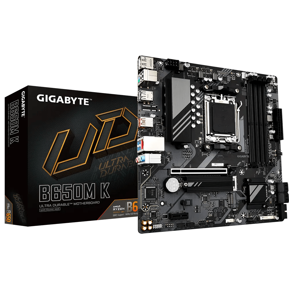 GIGABYTE B650M K RYZEN AM5 MOTHERBOARD