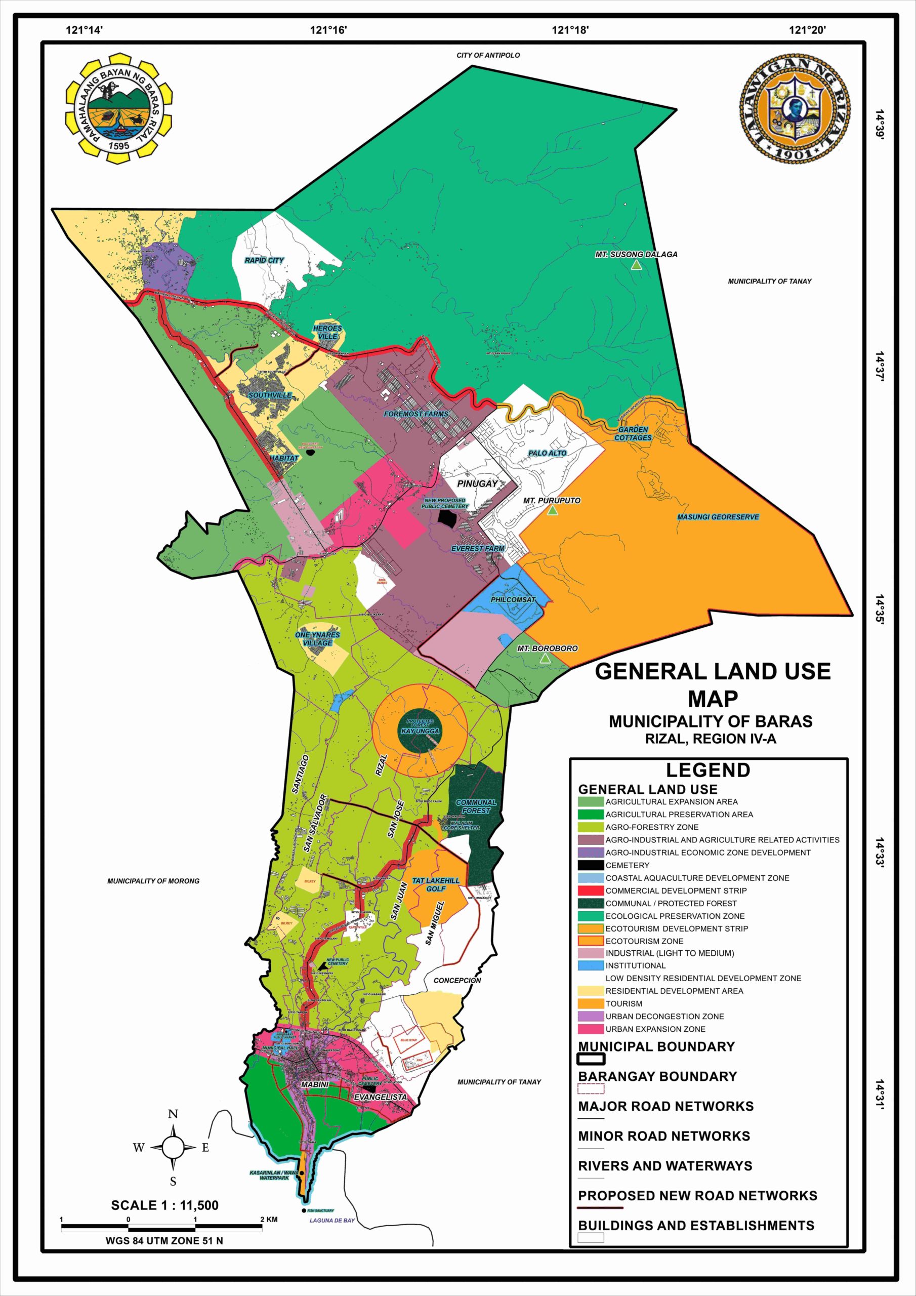 Zoning Map Of Cainta Rizal