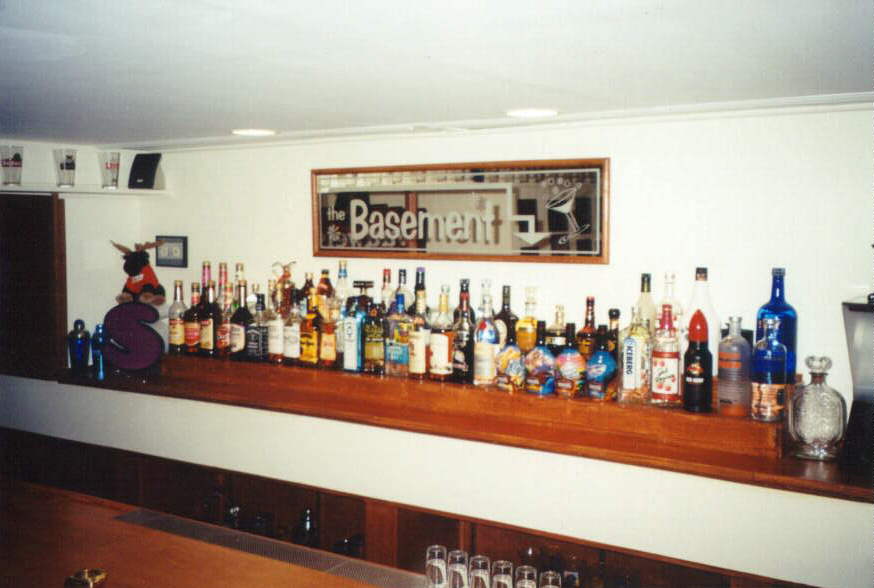 Build a Home Bar The backbar