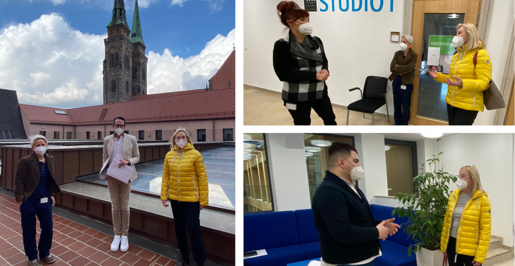 Bundesweite Woche der Ausbildung Barbara Regitz, MdL beim IHK „Speed