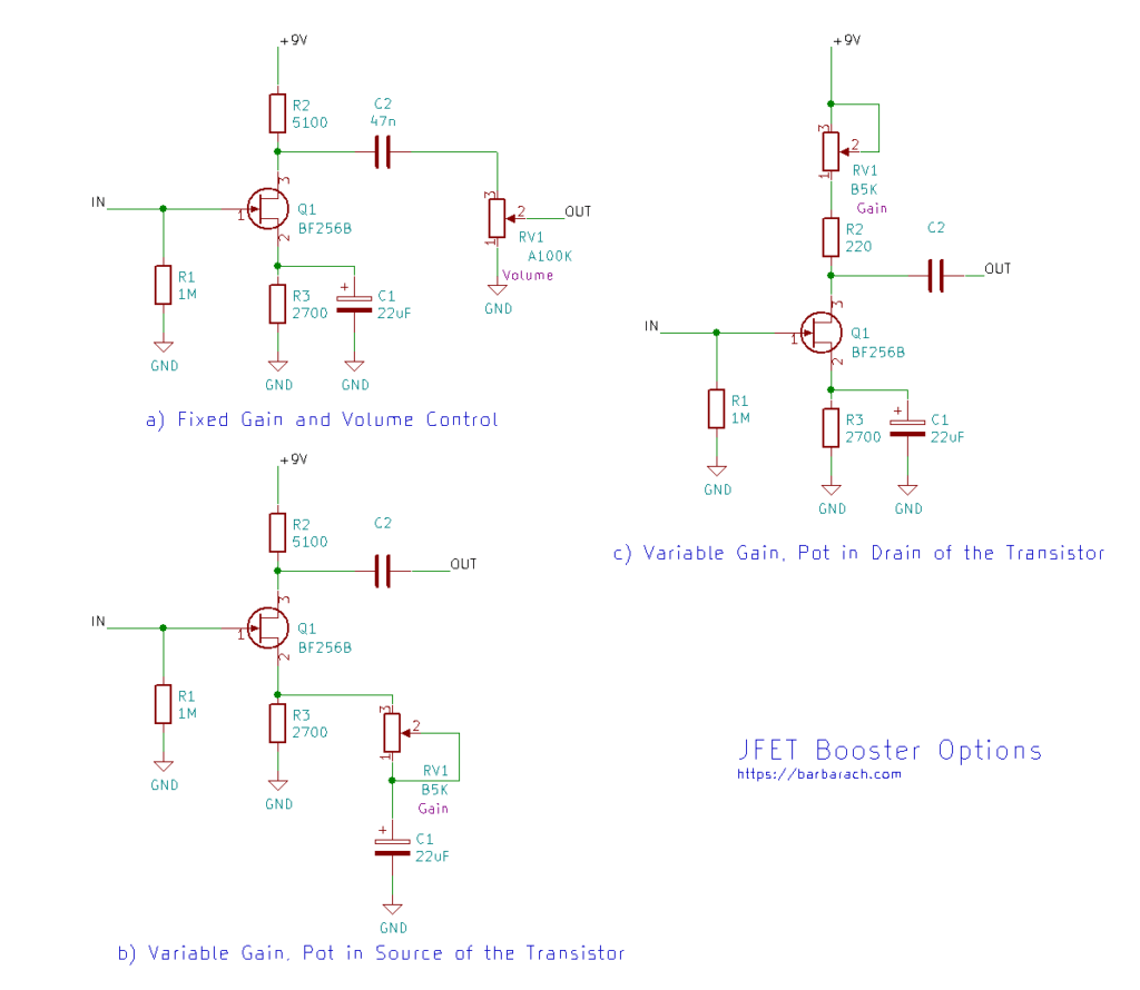 Finalizing the JFET Booster DIY Guitar Effect Barbarach BC