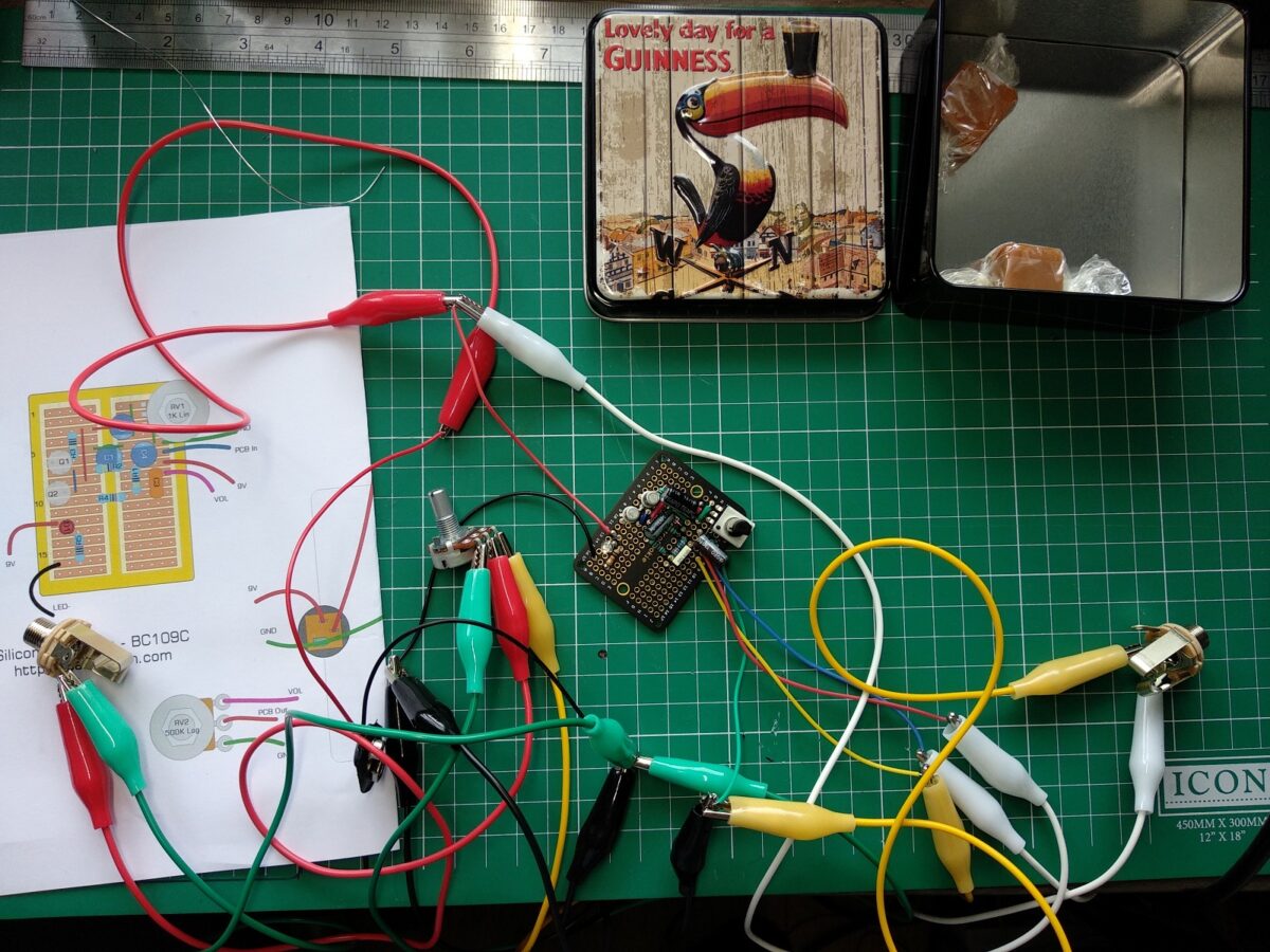 Building a Fuzz Face Clone – Assembly - Barbarach BC