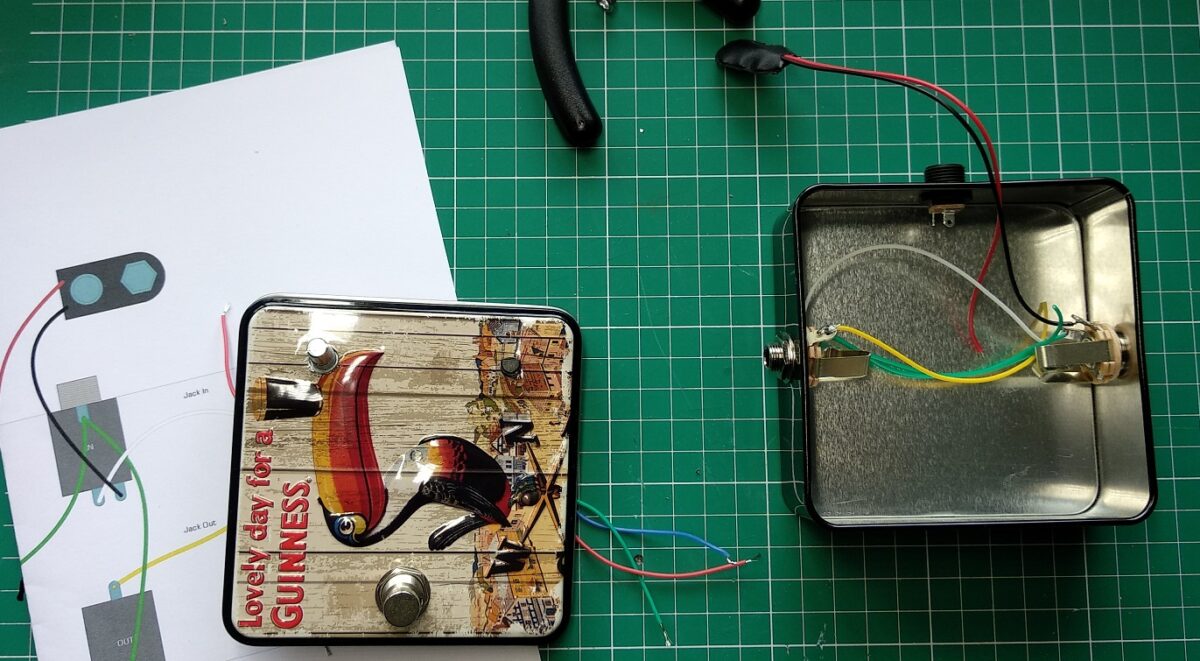 Building a Fuzz Face Clone – Assembly - Barbarach BC