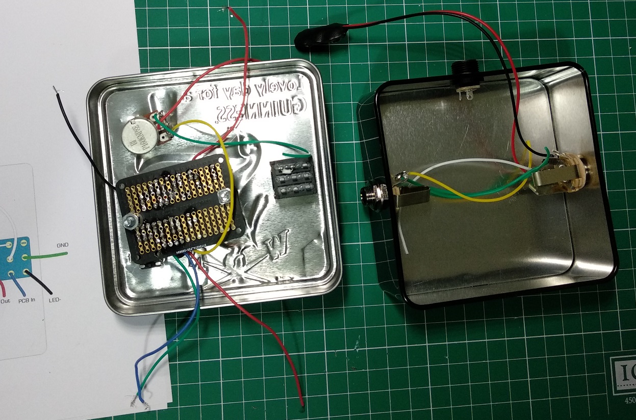 Building a Fuzz Face Clone – Assembly - Barbarach BC
