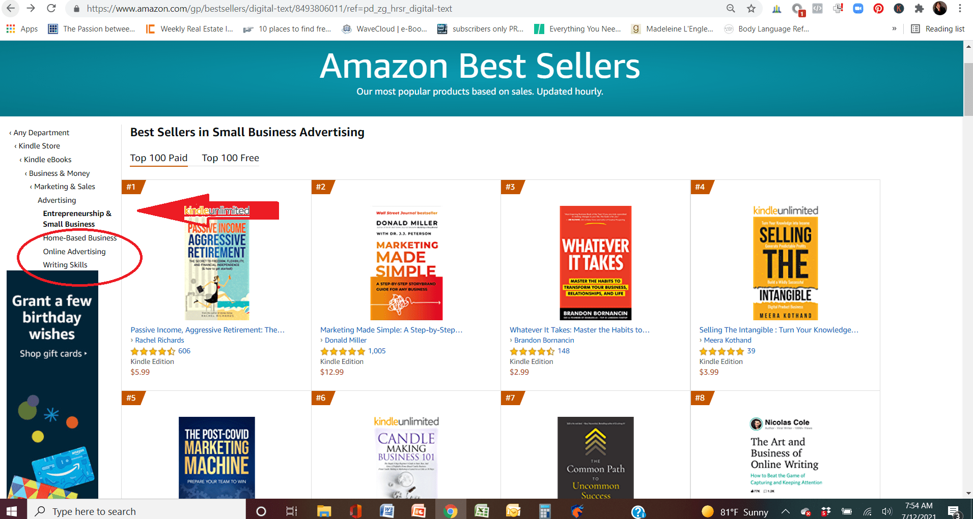Put Your Book in Additional Amazon Categories