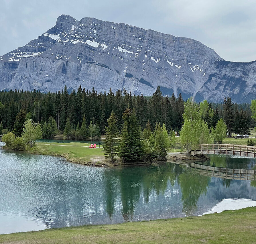 Lake Minnewanka Scenic Drive BK Olson, Travel Blogger