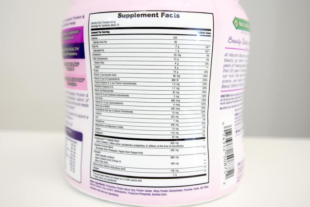 Nature's Bounty Protein And Vitamin Shake For Weight Gain Food Keg