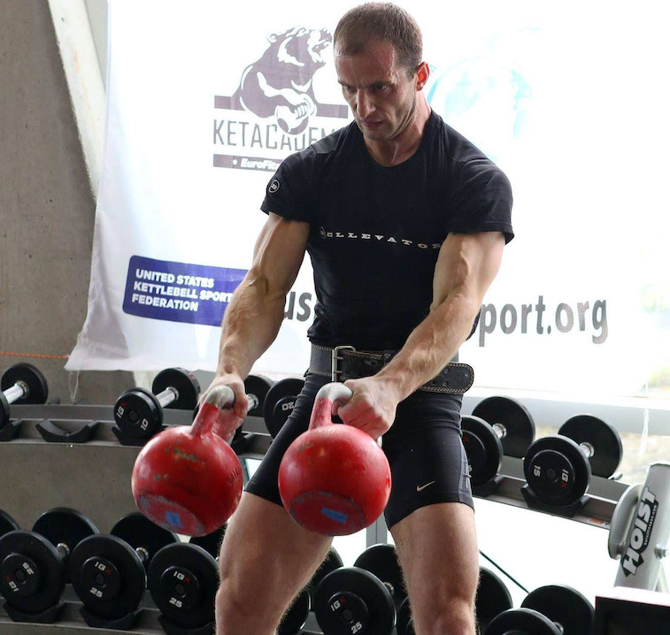 Kettlebell Sport Legend Denis Vasilev Trains To “Die On The Platform