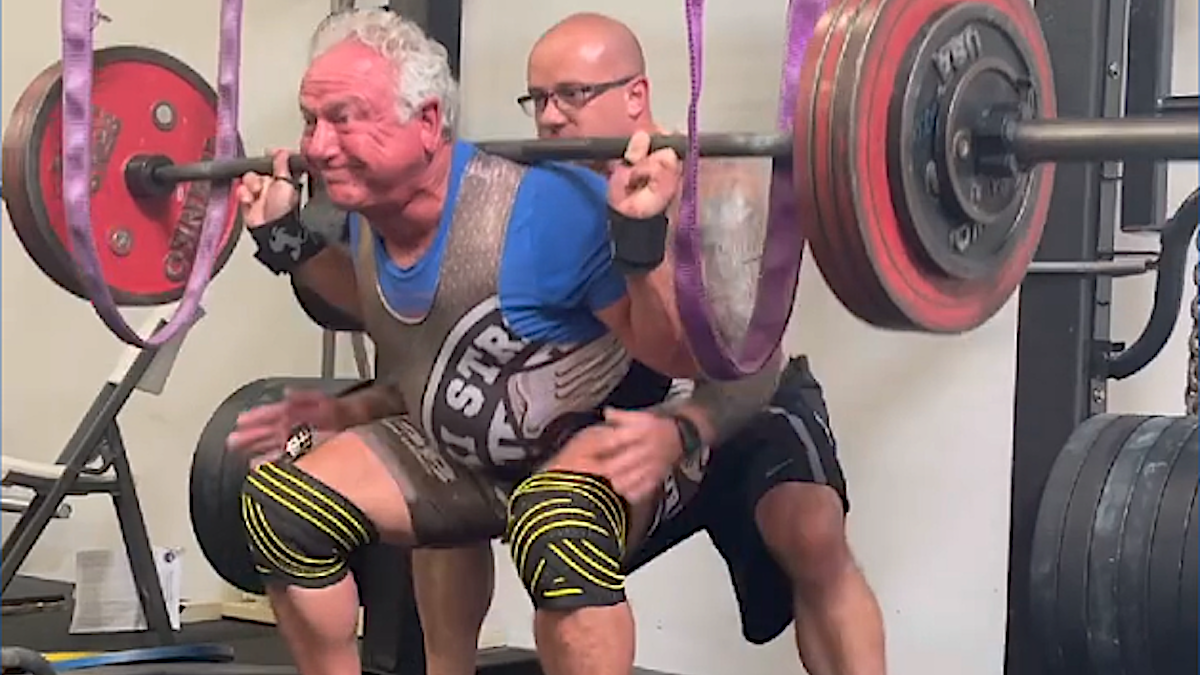 Powerlifter Rudy Kadlub is Vying for the Masters (7074) World Record