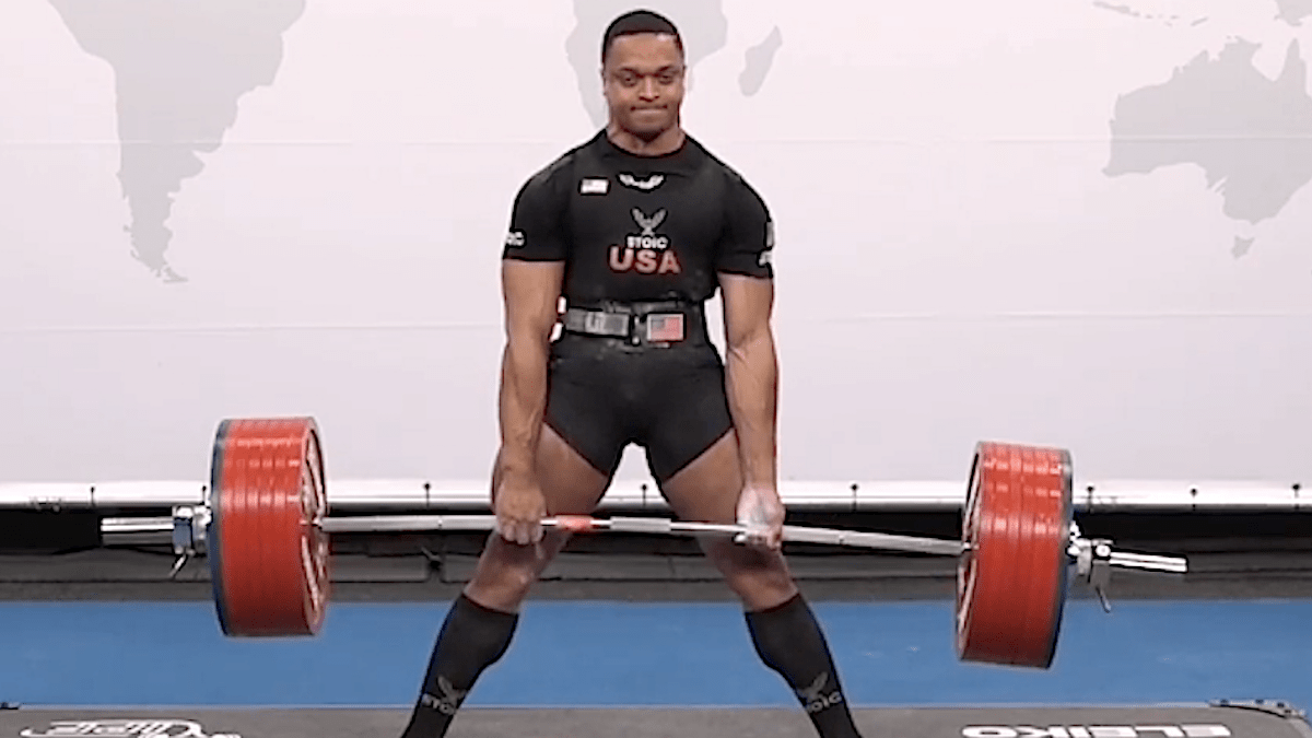 Chance Mitchell (93KG) Sets IPF Raw Deadlift and Total World Records In