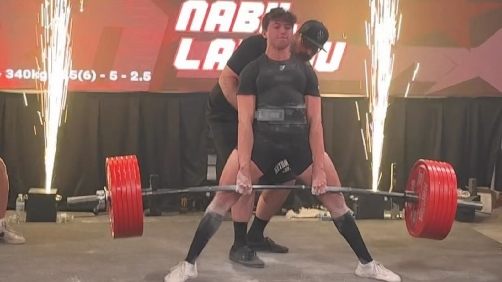 Powerlifter Nabil Akram Lahlou (67.5 KG) Deadlifts World Record 325 KG