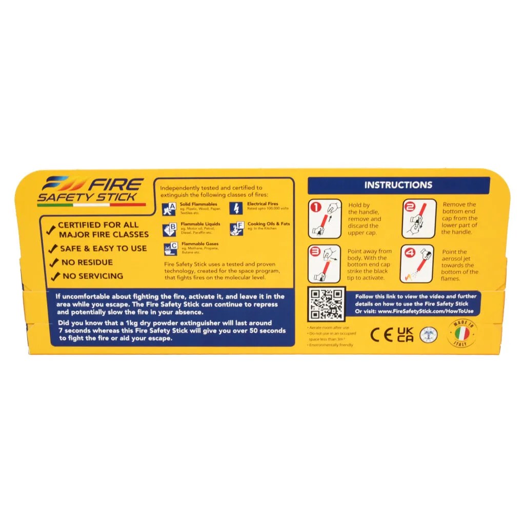 Fire Safety Stick An Innovative, MessFree Fire Extinguisher
