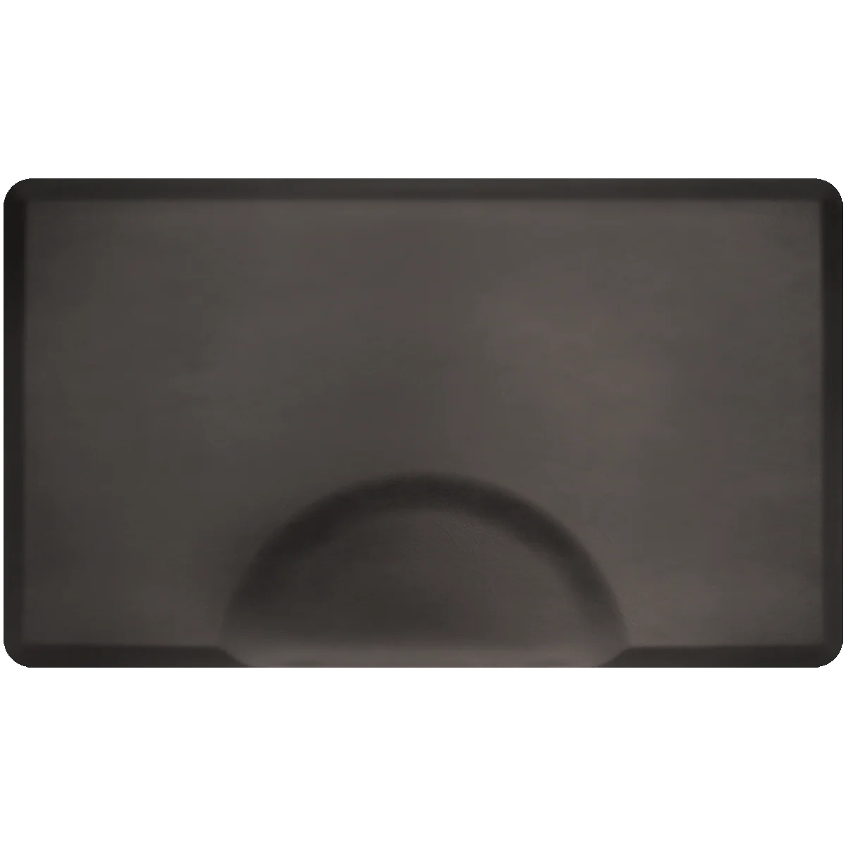 Smart Step Tough Guy 5/8" Original Black AntiFatigue Mat Half Round