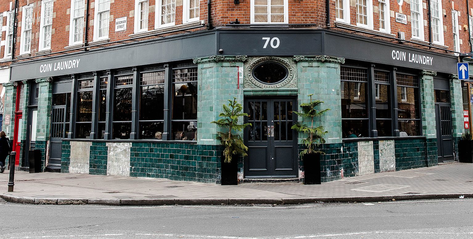 Coin Laundry in Exmouth Market Barbican Life