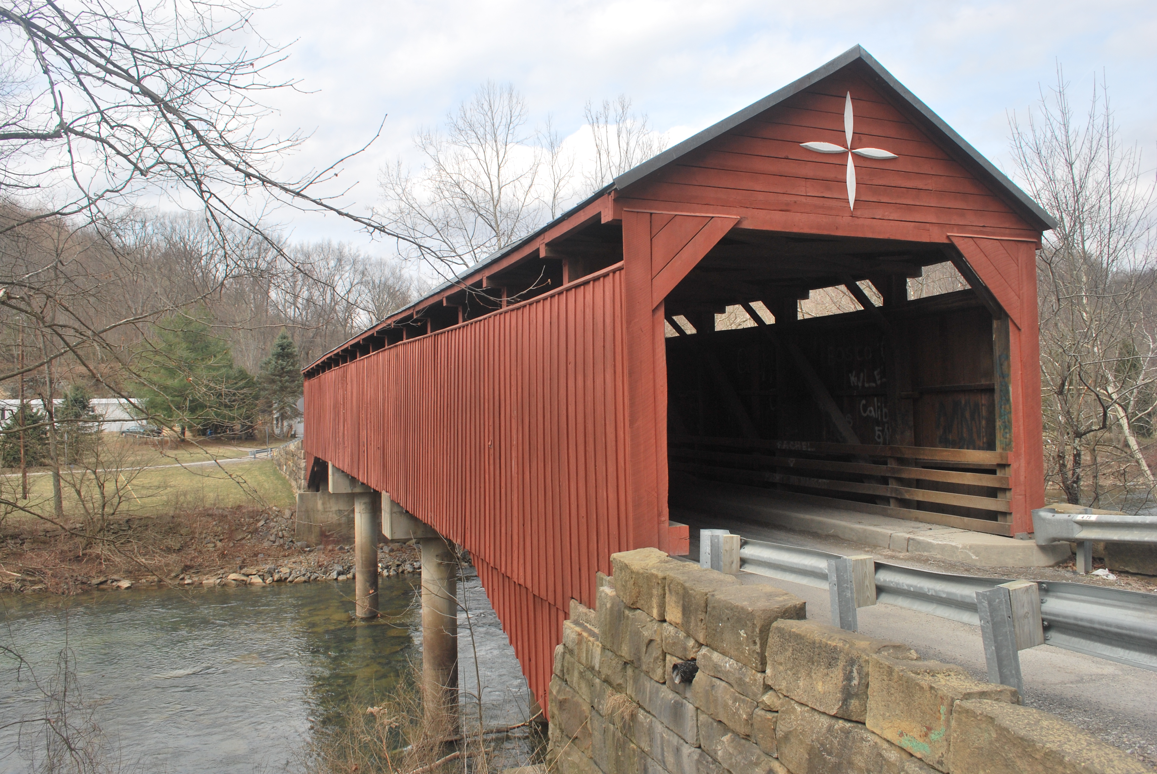 Carrollton Covered Bridge Damaged in Fire Barbour County Commission