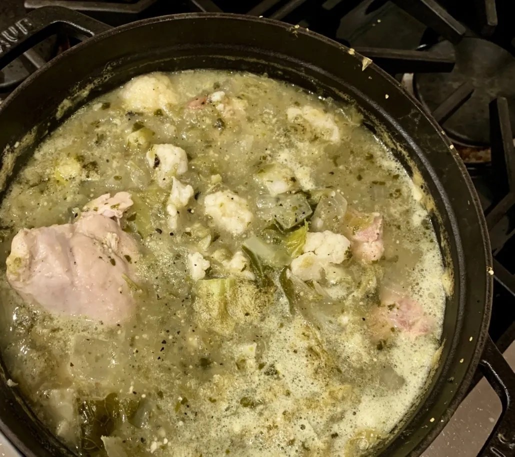 Green Chile Chicken Stew • Barbara Sobel Nutrition