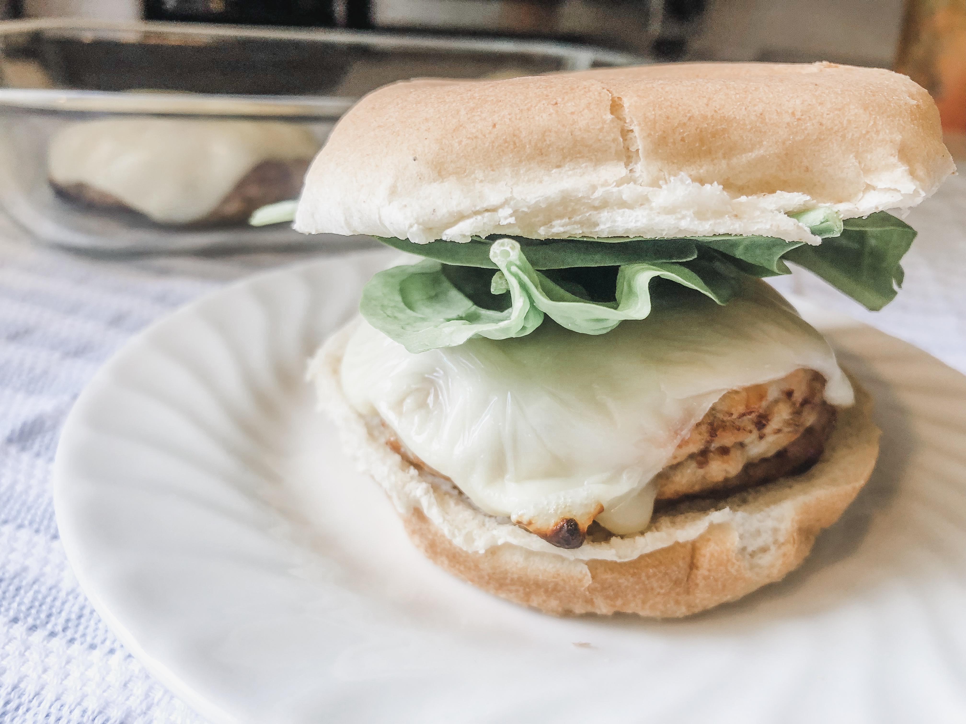 Italian Turkey “Sausage” Burgers! Barb's Plate