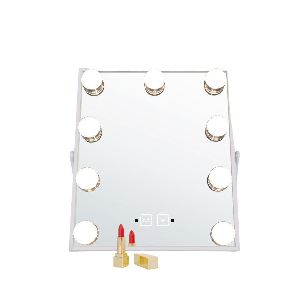 Hollywood Vanity 9 Light Mirror ( Body Sensing ) Barby Doll Mirrors