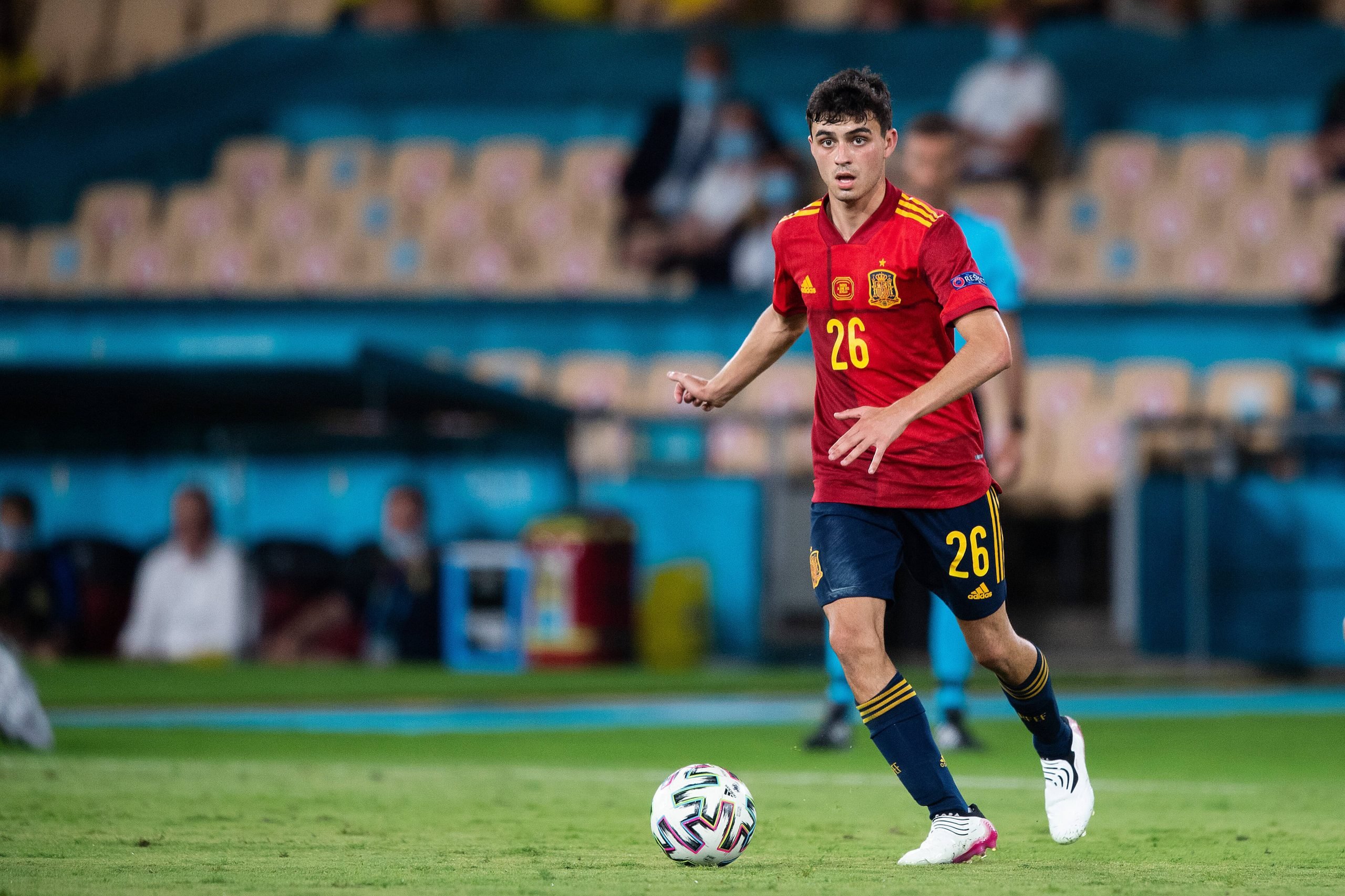 Pedri speaks following historic debut for Spain at the Euros Barca