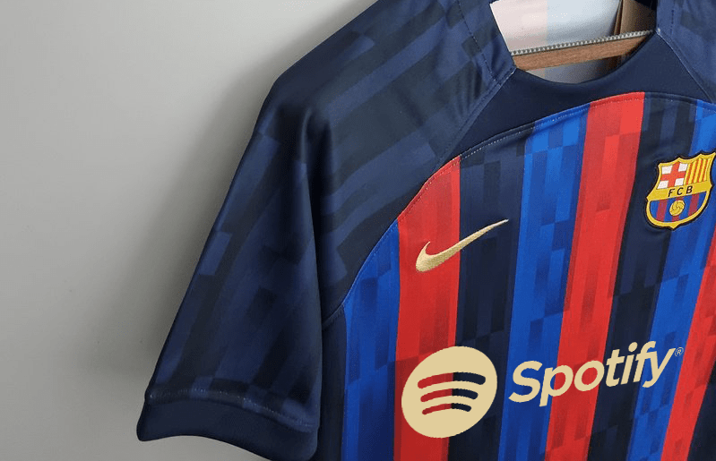 Spotify Top 2023 Barcelona Leaked Home Kit For 2022/23 With New Sponsor Spotify | Barca Universal
