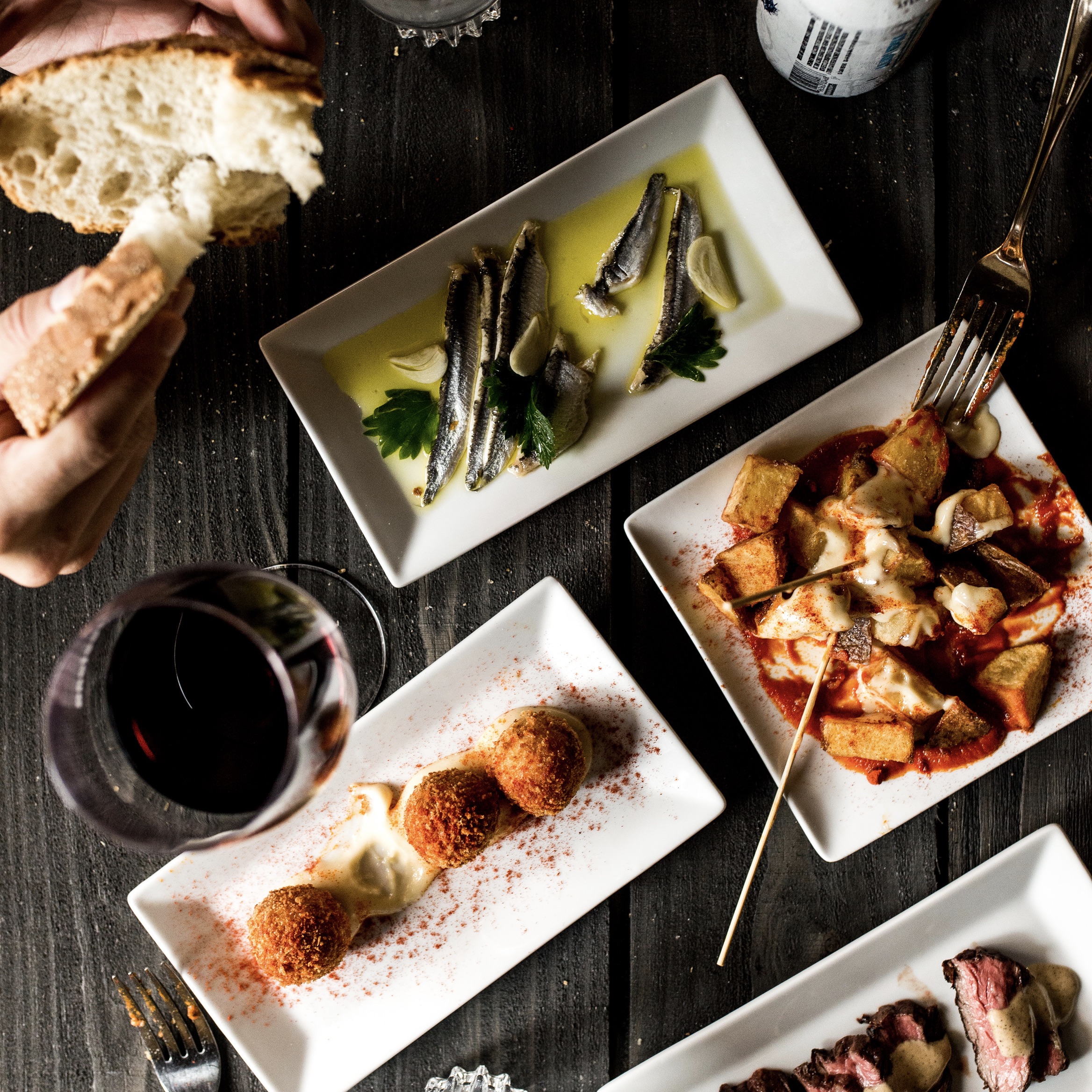 Dinner Charcuterie Boards & Tapas Barcelona Wine Bar