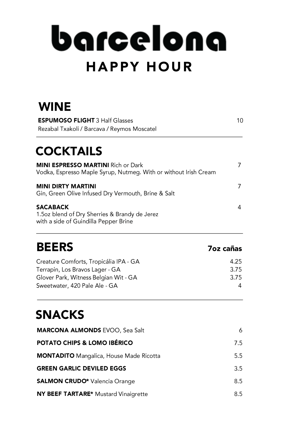 Inman Park Barcelona Wine Bar