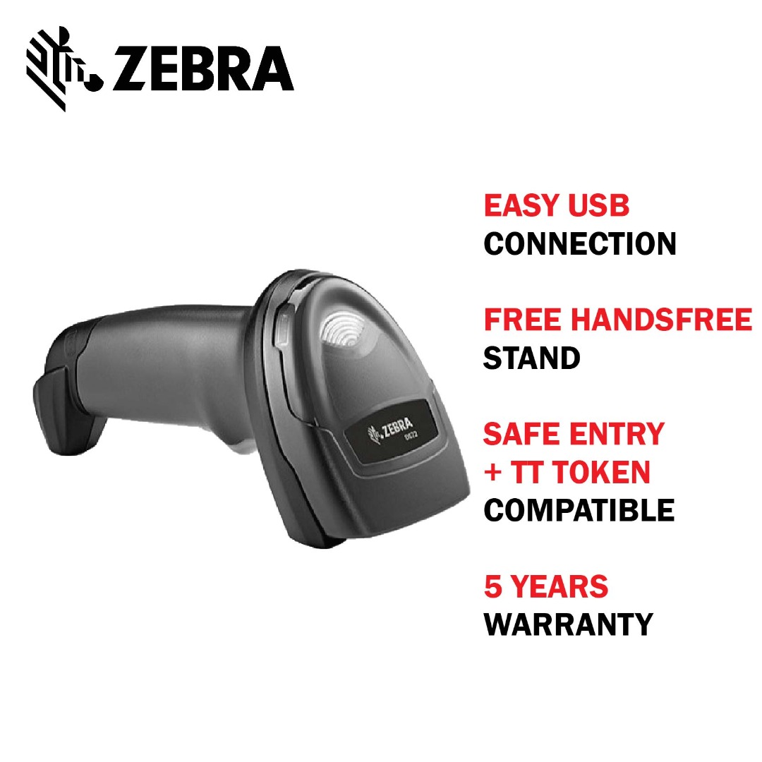 Zebra DS2208 Barcode Scanner Barcode Malaysia Zebra Distributor