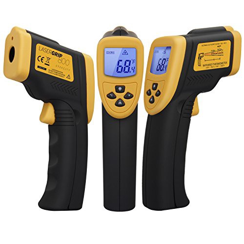 UPC 025706347549 Etekcity Lasergrip 800 Noncontact Digital Laser IR Infrared Thermometer