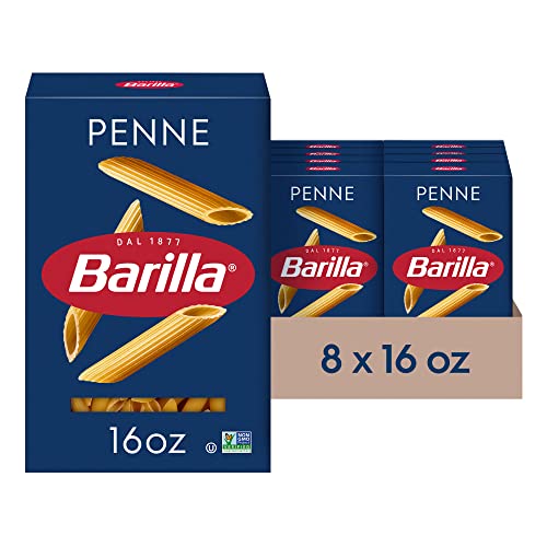 UPC 076808008401 Barilla Penne Pasta, 16 oz. Box NonGMO Pasta Made