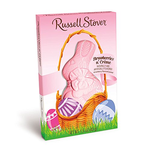 UPC 077260063557 Russell Stover Strawberries 'n Creme Easter Rabbit