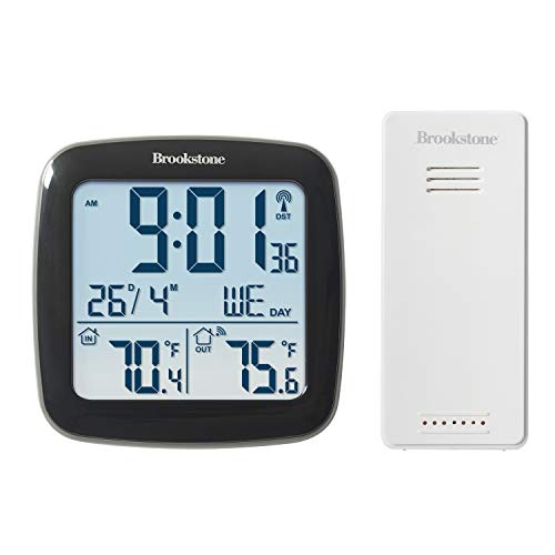UPC 077784035276 Brookstone BS300 Wireless Digital Thermometer, Black