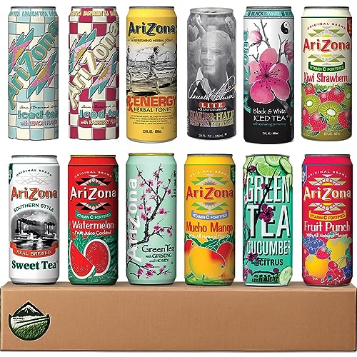 UPC 601946569073 Pack of 12 AriZona Iced Tea Variety Pack, 12 Flavor