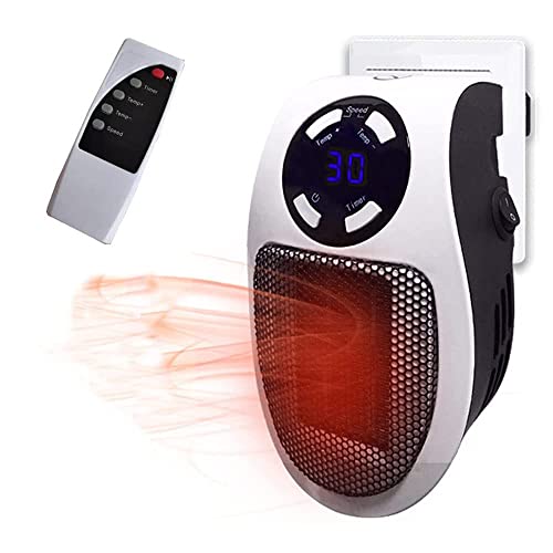 UPC 714216197446 Wall Outlet Space Heater, 500W Smart Space Electric