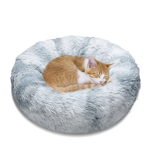 UPC 727567980384 Cat Beds for Indoor Cats, Donut Cuddler