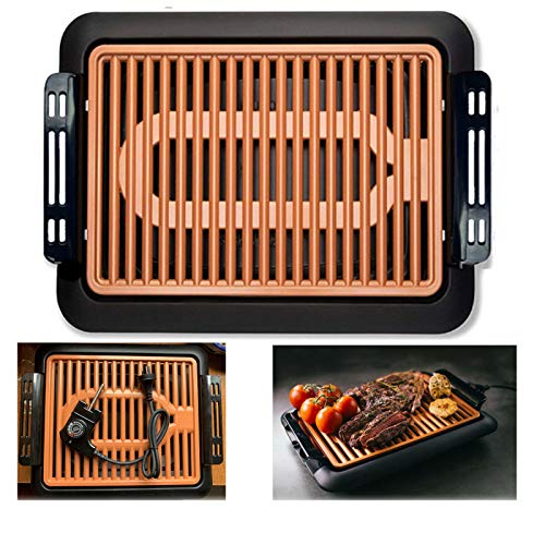 UPC 749652288397 Korea Electric Grill Indoor Smokeless BBQ Griddle