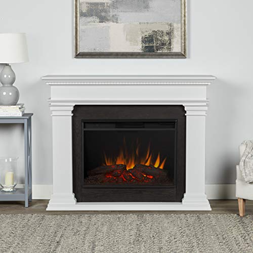 UPC 752370500542 Real Flame Hollis Electric Fireplace, White
