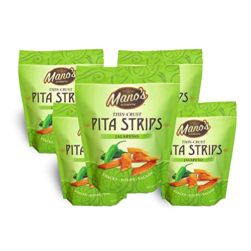 UPC 791237408720 Mano's Authentic Pita Chip Strips Healthy, Thin