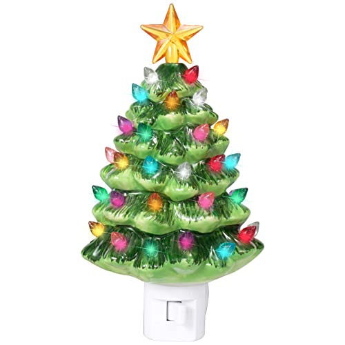 UPC 840165850672 Joiedomi Ceramic Christmas Tree Night Light