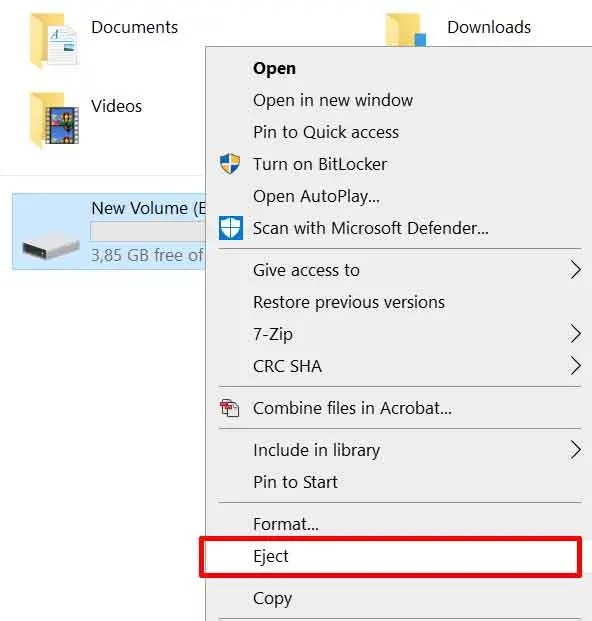 Como criar uma unidade flash USB virtual no Windows 10